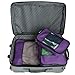 TravelWise Packing Cubes - 3 Piece Set (Purple)