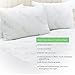 Essence of Bamboo Derived Rayon Gel Fiber Pillows - Down Alternative, Hypoallergenic .9 Micro Denier Filled Pillows with Bamboo Derived Rayon/Poly Cover (Queen 2-Pack, Extra Soft) Crafted in The USA