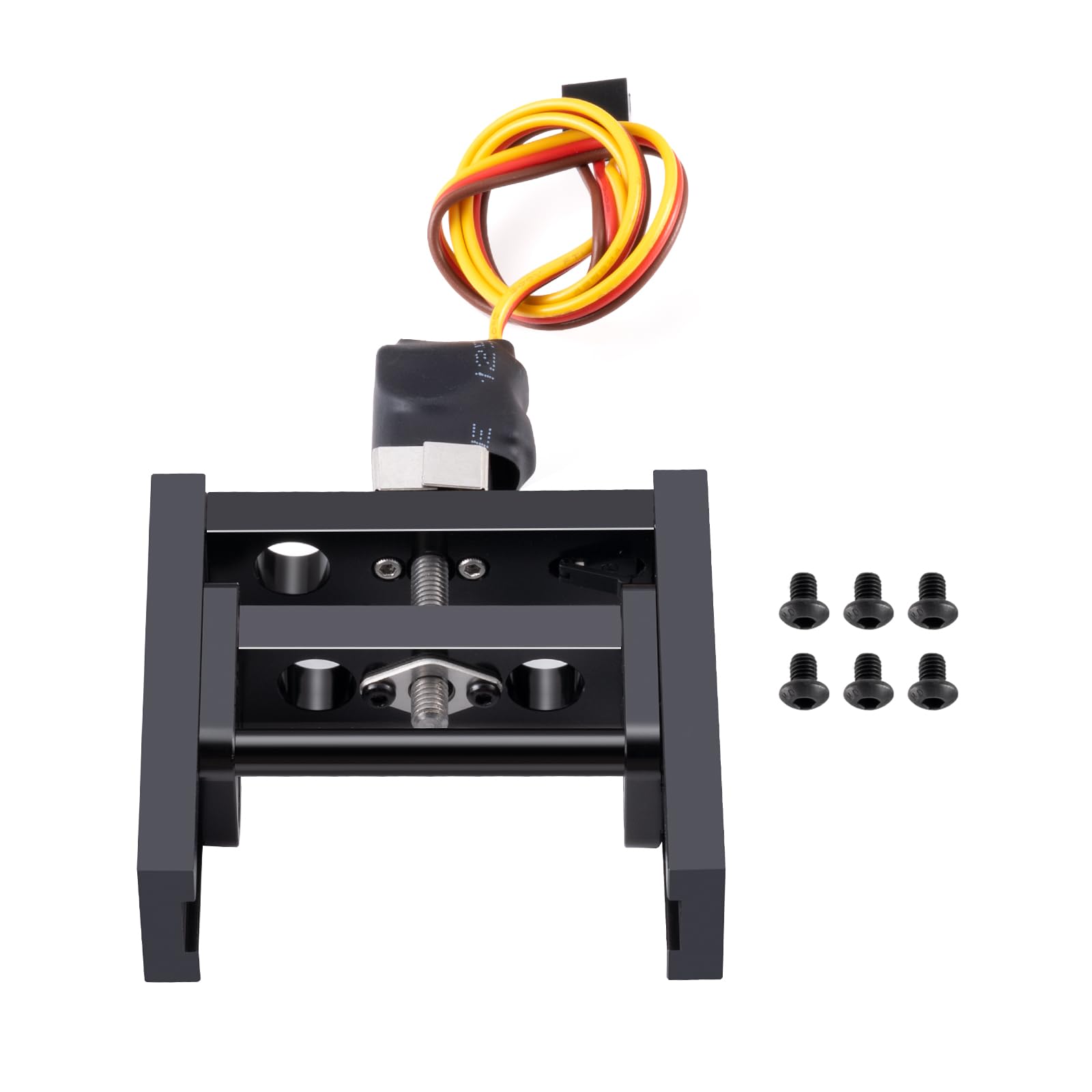 AXspeed Black Lift Axle Kit Compatible with Tamiya scania 770S Trailer Tractor 1/14 RC Truck Upgrade