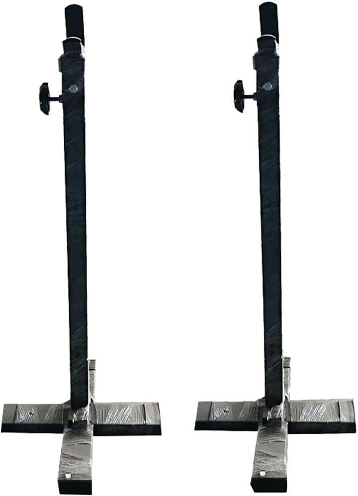 Active Fitness Squat Stands Free Standing (Black)