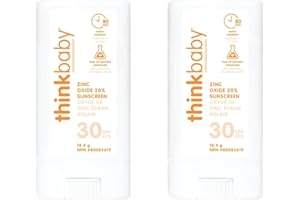 Baby Mineral Based Sunscreen Stick, 0.64 Ounce (2 pack)