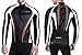 Bikes for Men Shirt Long Bike Fit Cycle Jersey Bicyle Clothes Full Zip US M Black Grey Multi