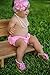 Vimbo Pearl Barefoot Sandals, 7 Pairs Adorable Baby Girl Barefoot Sandals - 7 Pairs of Lovely Flower Foot Jewelry for 3 Months to 4 Years Old