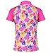 TFJH E Swimsuit for Girls UV 50+ Sun Protection Bikini Swimwear Short Sleeve Flower 140/146