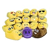 Sabe Unisxe Women Men Home Creative Emoji Cartoon Expression Funny Soft Couple Slippers