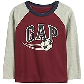 Gap Baby-Boys Long Sleeve Logo Raglan Tee