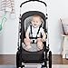 Skip Hop Stroll-and-Go Cool Touch Stroller Liner, Grey Feather