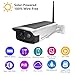Solar-Powered Battery Security Camera, NexTrend Wire-Free Wireless IP Camera for Outdoor with 6600mAh Battery, PIR Alarm, IR-Cut Night Vision, Full HD Wide Angle Lens, SD Card Slot, Cloud Service