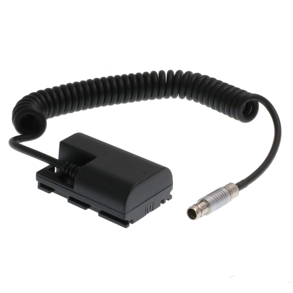 HangTon 12V RS 3 Pin to DR-E6 DC Coupler LP-E6 Dummy Battery Power Adapter for Tilta to BlackMagic and SmallHD 701 702 Monitor