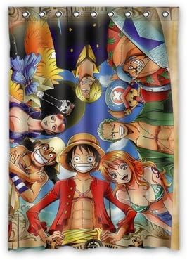 Personalized Custom Anime Anime One Piece Window Curtain / Drapery / Panels / Treatment Thermal Insulated Blackout Window Curtains 52 "x 72" Inch Home Decoration