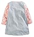 Fiream Little Girls Cotton Long Sleeve Cartoon Pattern Dress (S0087,18Months)