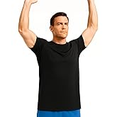 TallGymPro® Men’s Tall Gym Shirt – Extra Long Performance Workout Shirt for Men 6’2”+, Sweat-Wicking Athletic Training Tee
