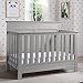 Serta Fall River 4-in-1 Convertible Baby Crib, Grey
