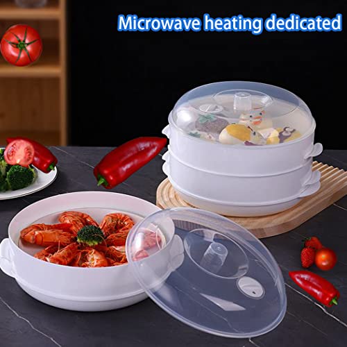 Microwave Splatter Cover for Food, BPA-Free Steam Vents Microwave