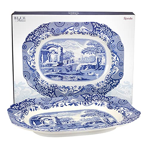 Spode Blue Italian Platter (Oval) Pricepulse