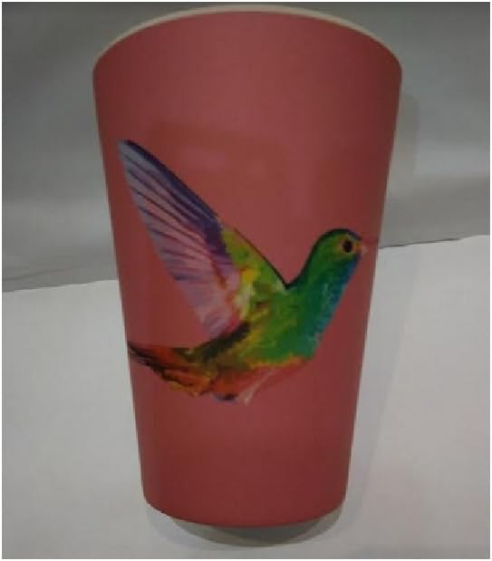 La Chaise Longue, Cup Bamboo Pink Hummingbird