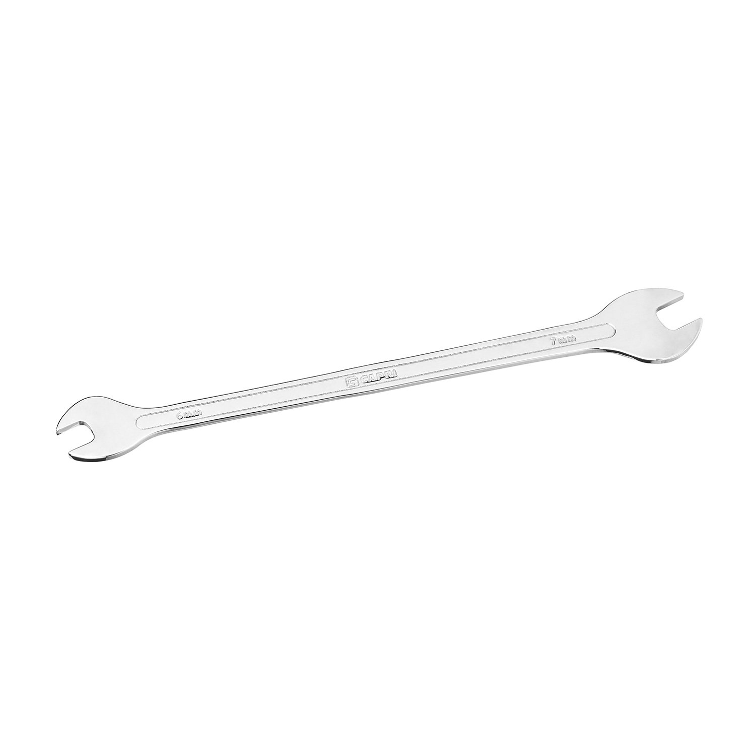 Capri Tools 11850-0607 6 mm x 7 mm Super-Thin Open End Wrench, Metric
