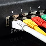 1aTTack.de 5x Cat6 S-FTP Patch Cable 1m White Gigabit Copper Halogen-Free view 3
