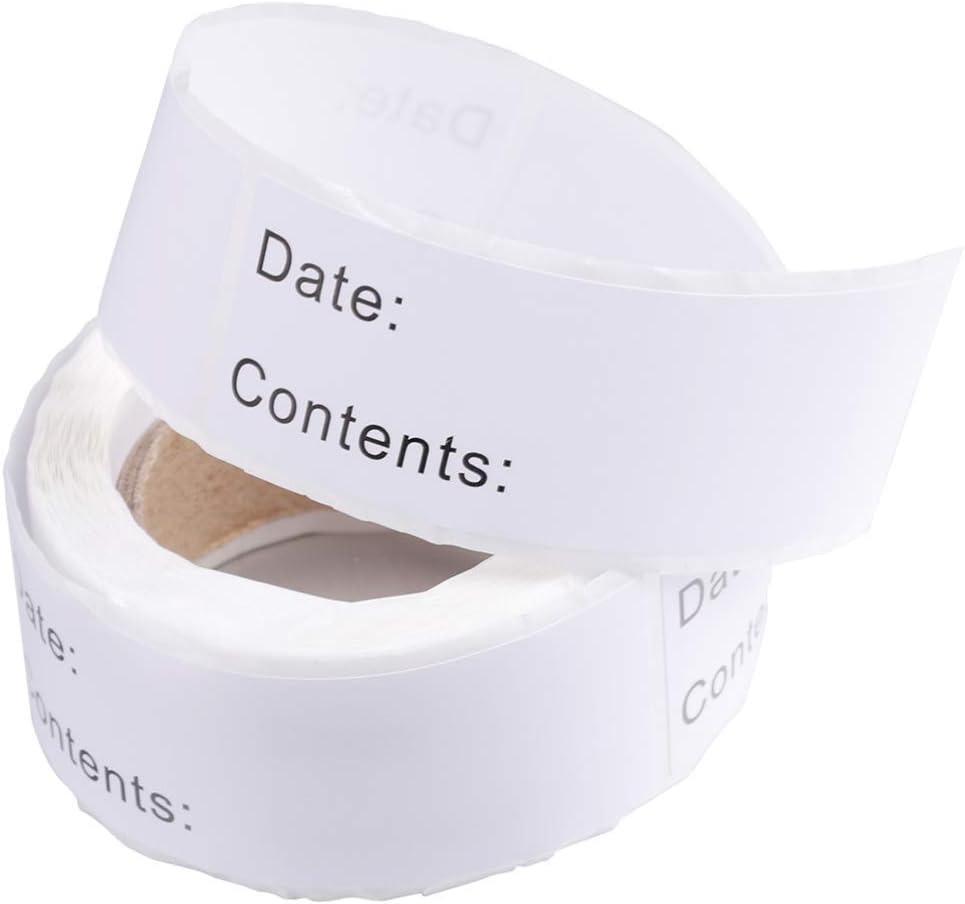 SelfAdhesive Food Storage Freezer Sticker Removable Refrigerator