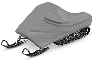 XYZCTEM Premium Waterproof Trailerable Snowmobile Cover Sled Ski Cover Compatible with Yamaha Polaris Ski-Doo Arctic Cat(Fits