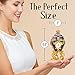 Unique, Decorative Purple Faberge Egg: Extra Large 6.6 inches, Hand Painted Jewelry Box for the Ultimate Home Décor, Comes with Gift Faberge Carriage, Store Your Rings, Earrings and Jewelry in Style