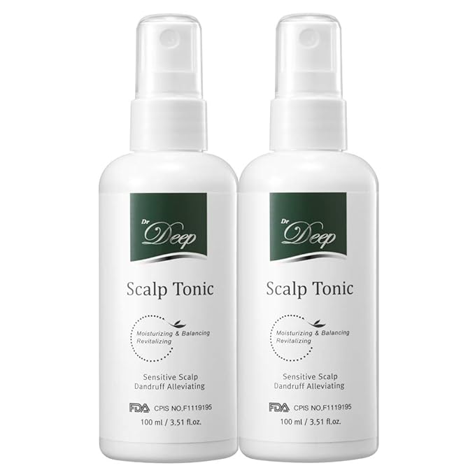 Dr.Deep Scalp Tonic 100ml 2set For Dry itchy scalp, dandruff, keratin, exfoliating