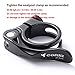 Corki Cycles Adjustable Bicycle Seatpost Clamp 34.9mm Quick Release - Aluminum Alloy Red KC89