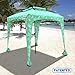 EasyGo Products Beach Umbrella & Sports Cabana, Turquoise Pineapple, 6' x 6'