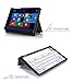 FYY Lenovo Tab S8-50 Case - Ultra Slim Lightweight Premium PU Leather Cover Multi-Angle Stand Case for Lenovo Tab S8-50 Black