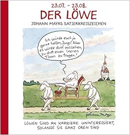 Der Lowe Witziges Cartoon Sternzeichen Geschenkbuch Im Format 11 5 X 11 5 Cm Amazon De Korsch Verlag Mayr Johann Bucher