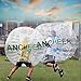 ANCHEER Inflatable Bumper Bubble Soccer Ball Dia 4FT (1.2m) Human Knocker Body Zorb Ball (Red Dot)