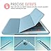 MoKo Case for iPad Air 2 - Ultra Slim Lightweight Smart-shell Stand Cover with Translucent Frosted Back Protector for Apple iPad Air 2 9.7
