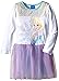 Disney Girls' Long Sleeve Elsa Dress