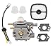 MOTOKU Carburetor for Echo Trimmer GT-2400 PPT-2400 PP-1250 SRS-2400 TT-24 for Walbro WT-424 Carb Replaces Part Numbers 12300052133 12300052130 12300052132 12300052131