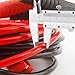 Jumper Cables Heavy Duty 4 Gauge 900 AMP 20ft Copper Jaw with Carry Bag Safety Gloves (4AWG x 20FT booster cable) by PEATOP