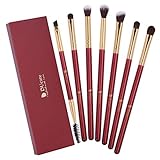 DUcare Eyeshadow Brushes 7Pcs Eye Blending Brush Set for Eyeliner Eyebrow Eye shadow Powder Cream Makeup Eye Cosmetic Make Up Tool