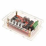 ELEGIANT 50W+50W Wireless Bluetooth 4.0 Hifi Audio Receiver Digital Amplifier Board with Protective Case (TDA7492P)
