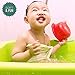 Reiko Bamboo Baby Washcloths (6-pack) - Premium Extra Soft & Absorbent Towels For Baby’s Sensitive Skin - Perfect 10”x10” Reusable Wipes - Excellent Baby Shower / Registry Gift