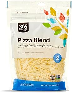 365 By Whole Foods Market, Pizza Blend Cheese, Shredded, 8 Ounce