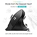 VicTsing 2.4G Wireless Vertical Mouse Ergonomic High Precision Optical Mouse, 1000/1600/2000/2400, 6 Buttons for PC, Desktop, Laptop, Mac (Black)
