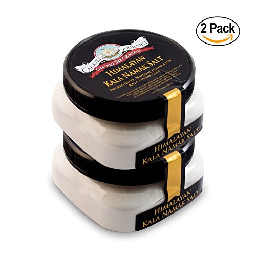 Himalayan Kala Namak Fine Salt - All-Natural Black Rock Salt Harvested from the Himalayan Mountains - Gluten-Free, No MSG, Non-GMO - Preferred By Vegans & Vegetarians - Stackable Jars (8 total oz.) - Thumbnail 4