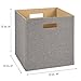 ClosetMaid 7116 Decorative Fabric Storage Bin, Gray
