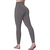 Sunzel Sustainable High Waisted Butt Lifting Leggings with Pockets for Women, No Front Seam Tummy Control Workout Yoga Pants