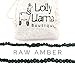 Adult Raw Baroque Baltic Amber Necklace - All Natural Pain Relief for Adults to Help Migraines, Sinus, Arthritis and More! Dark Cherry (22 Inches)