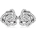 DANCING HEART ♥Secret Crush♥ Earrings for Women 925 Sterling Silver Earrings for Teen Girls Hypoallergenic Pieced Earrings Women Fine Jewelry Gift - Love Is A Vine That Grows Into Our Hearts