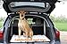 Large Dog Bed – Waterproof – Fits Large Dog Crate Mat 42 x 28 Inch – Use Indoor, Outdoor or Roll up for Travel – Great for Small Medium or Large Dogs – Portable and Washable