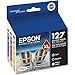 Epson T127520 Extra High Capacity Color Ink Cartridges, C/M/Y 3-Pack