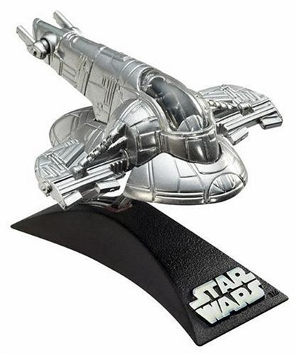 Hasbro Titanium Series Star Wars 3 Inch Vehicle Silver Slave 1