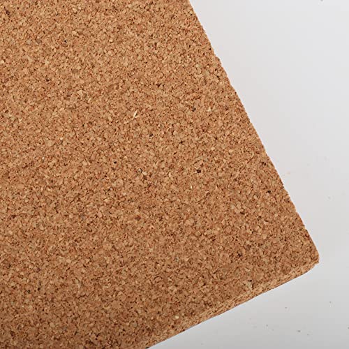 Nisorpa 12 Pack Square Cork Board 12" x 12" Cork Board Squares 1/2