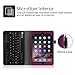 Fintie Keyboard Case for iPad Mini 1/2/3 - Premium PU Leather Folio Stand Cover with Removable Wireless Bluetooth Keyboard for iPad Mini 1 / iPad Mini 2 / iPad Mini 3, Purple